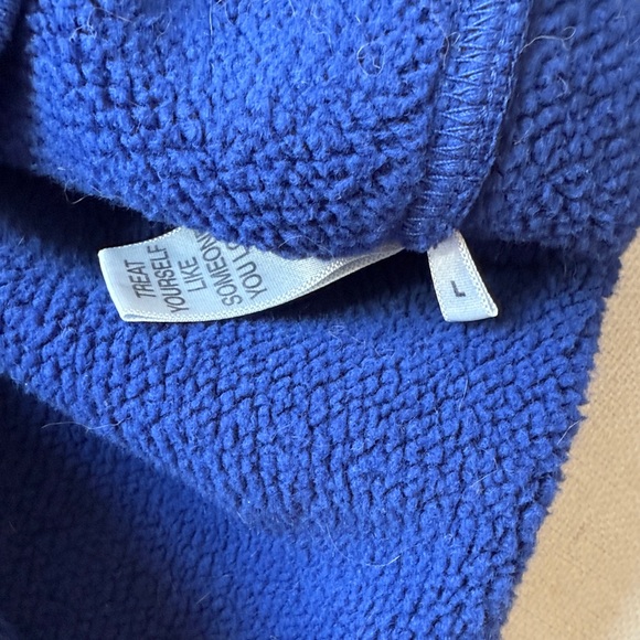 Madhappy Classic Cropped Fleece Hoodie Sweatshirt Blue - Picture 2 of 2